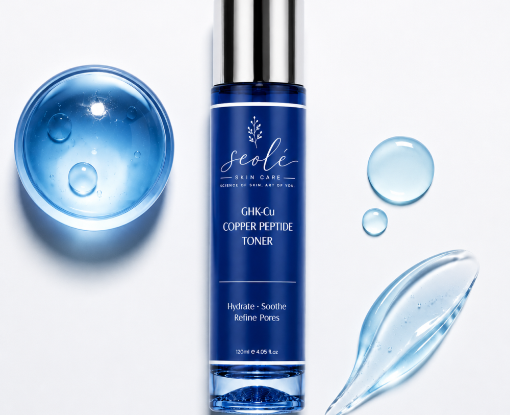 Toner is the step people skip most often — here is what it does in the GHK-Cu routine and why it comes right after cleansing.
